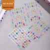 Sky New Macaron Colors 6D Embossed Star Nail Stickers