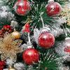 24pcs 6cm Painted Christmas Balls Set Christmas Tree Pendant  Indoor Outdoor Decoration