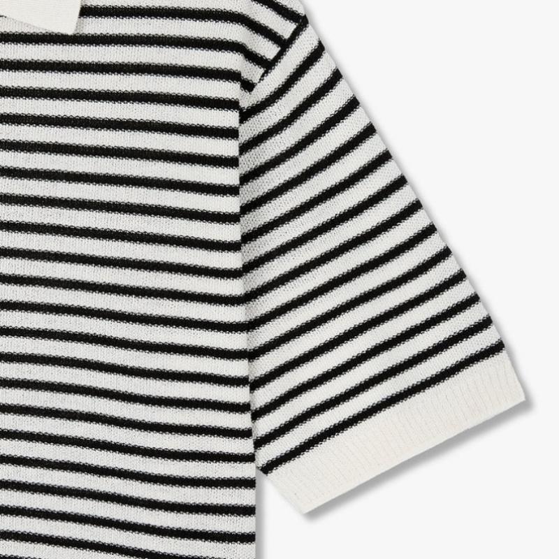 Studio Tomboy Stripe Collar Pullover 9176352971