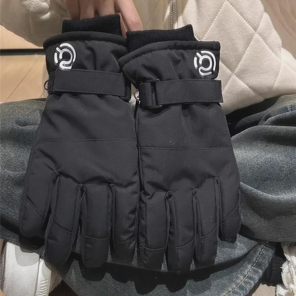 2024 Wasserdichte PU-Touchscreen-Handschuhe für Damen & Herren: Verdickt, Warm & Rutschfest