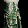 Lustrous Green Abstract Rock Double-sided Three-dimensional Irregular Texture Jacquard Fabric DIY Sewing Dress Coat Material