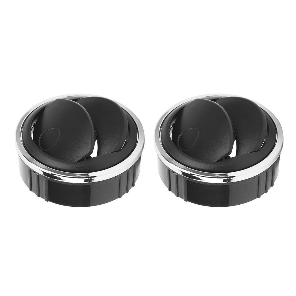 RV Air Conditioner Vent 2 Pcs Adjustable Roof Round Vent Ventilation Outlet for Car Yacht Bus Truck