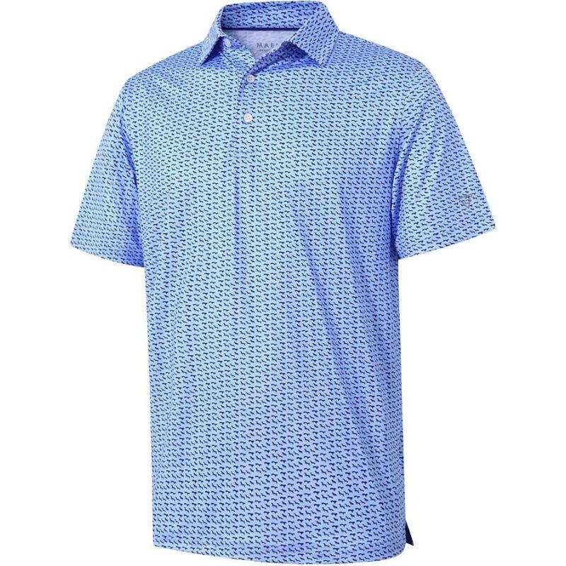 Short Sleeve POLO Shirt Button Solid Color Men's Sweatshirt