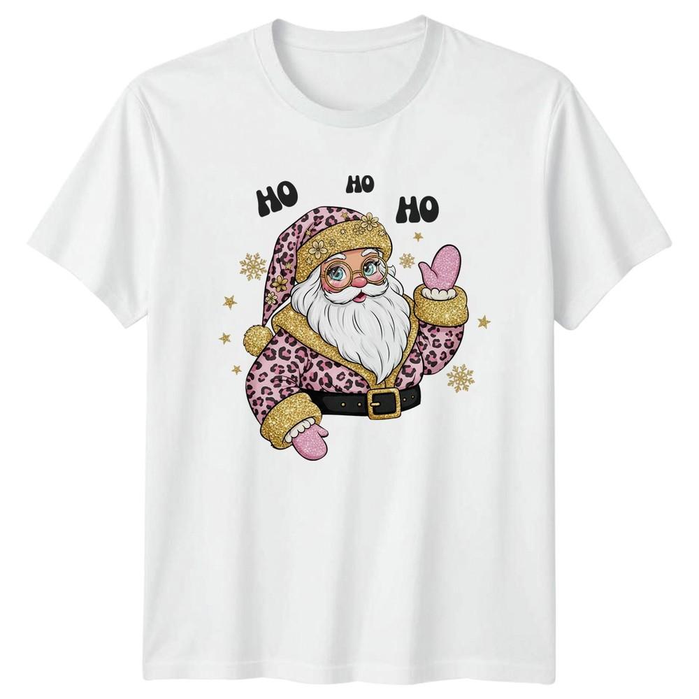 Ho Ho Ho Santa Christmas Holidays Unisexs TShirt Unisexs Tee Graphic Top a S