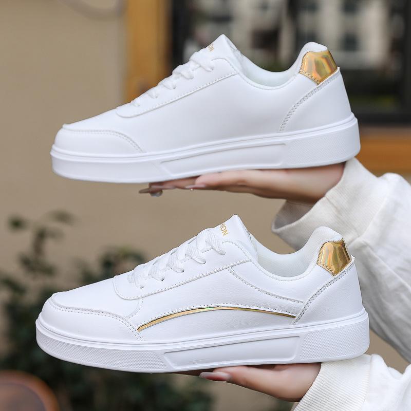 

Обувь Мужская Тренд Низкий Верх Кожаная Мужская Обувь Повседневная Большой Размер Мужская Универсальная Мода Спортивная Маленькие Белые Кроссовки Кеды Пара 42 платиновый