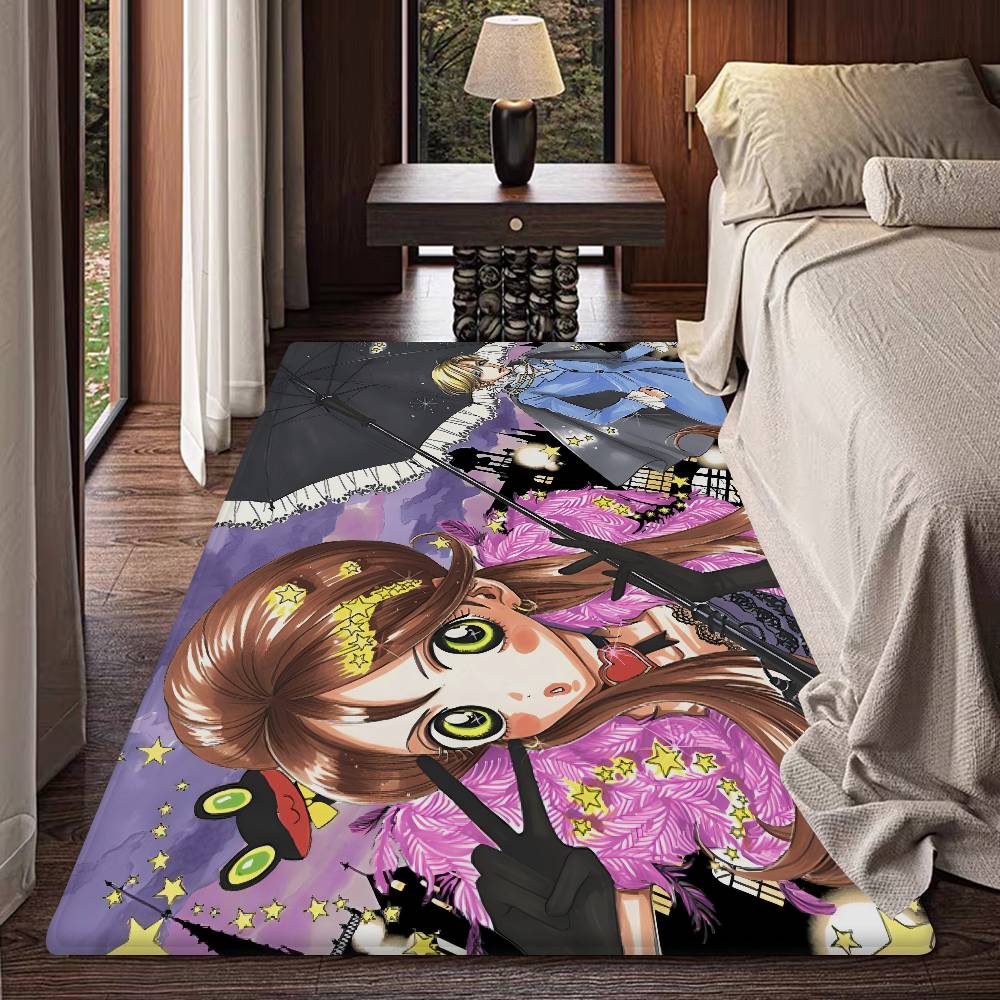 Anime Sugar Sugar Rune Floor Mat Rectangle Anti-slip Home Soft Badmat Front Door Indoor Outdoor Mat Welcome Doormat