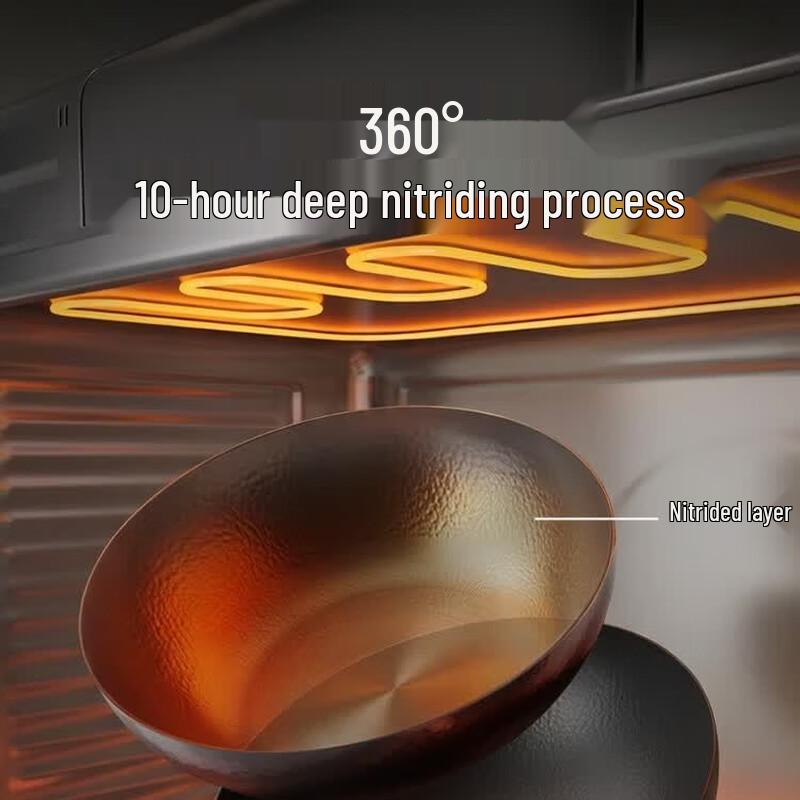 COOKER KING 32cm Non-stick Titanium Iron Wok