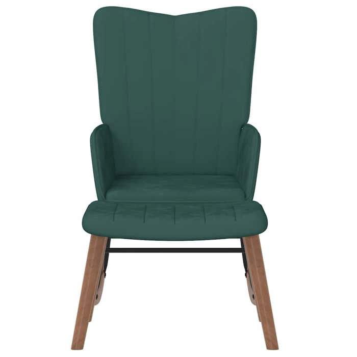 VidaXL Chaise à Bascule avec Repose-pied Chaise de Relaxation Siège de Relaxation Fauteuil de Salon Salle de Séjour Salon 327756