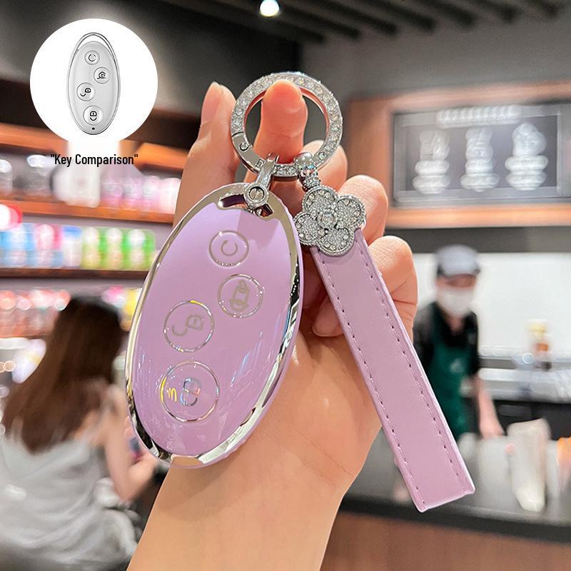 Key Cover for BYD Song Max, Yuan, EV360, Qin Pro, S7 Classic - Female Design