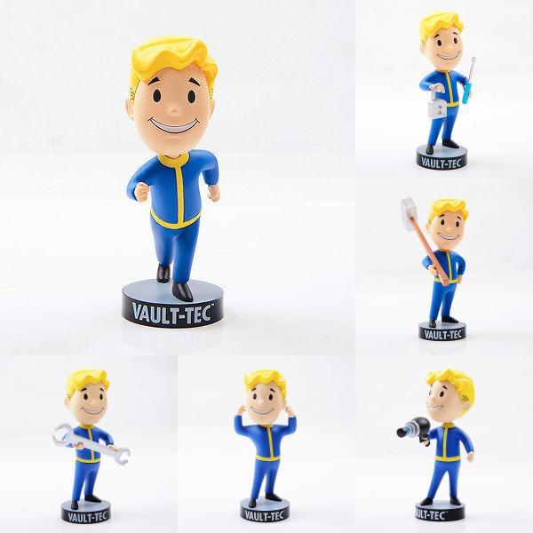 Fallout Radiation 4 Vault Boy Action Figure Collection 15cm Pvc Static Display Cartoon Anime Style