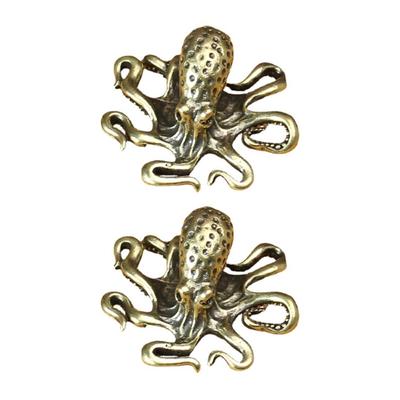 Animal Statues Figurines Retro Octopuses Statue Figurines Sculptures Tabletop Centerpieces Home Decors Collectibles