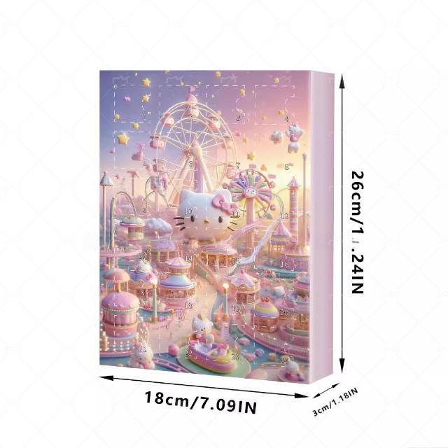 Hello Kitty 24-Day Christmas Countdown Calendar Box