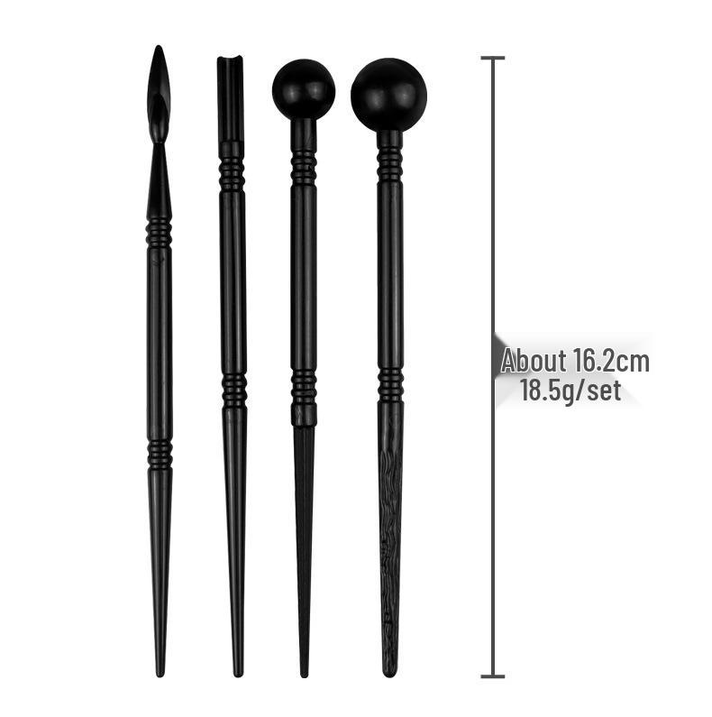 37-Piece Pottery Clay Tool Set - Includes Carving Knives & Stainless Steel Seven-Needle for Sculpture & Creativity