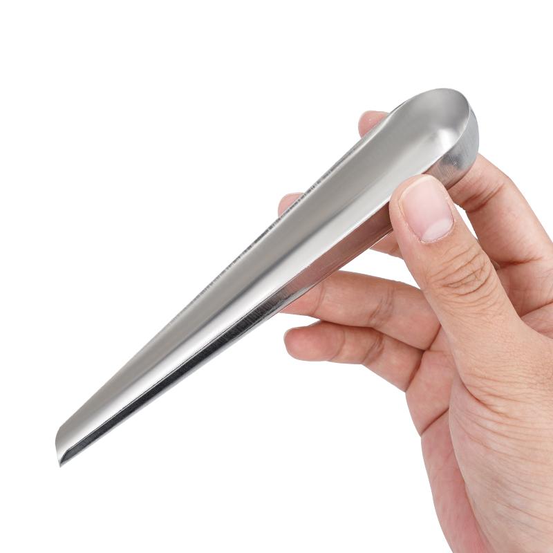 Bird Feeding Tool Pet Bird Parrot Bird Cage Stainless Steel Feeder Stainless Steel Bird Food Spoon Feeding Bird Supplies