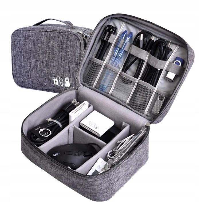 Bolsa Organizadora Para Cables Tarjetas Discos Cargadores Usb