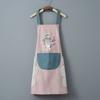 Waterproof and Oil-Resistant Kitchen Apron - Fashionable Unisex Design for Cooking and Housework