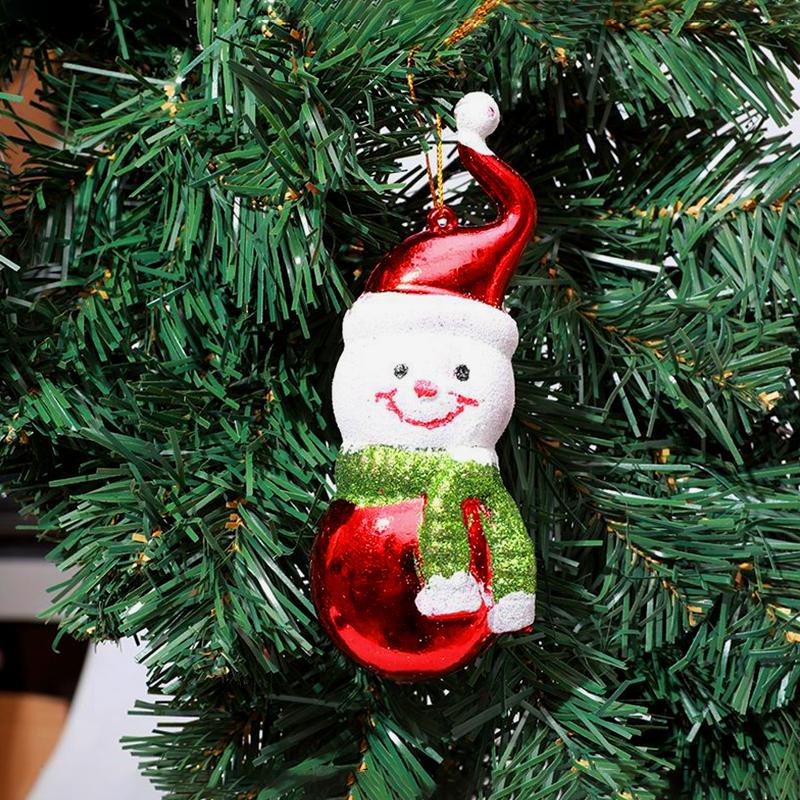 3/6Pcs/Pack Home Decoration New Year Plastic DIY Christmas High Quality Hanging Pendant Lollipop Gifts
