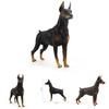 Pvc Toy Doberman Dog Model For Childrens Educational Farm And Animal Scene