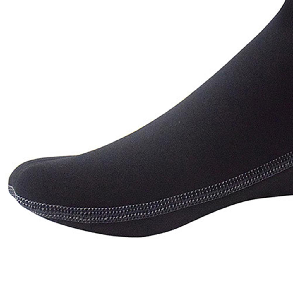 3mm 1 Pair Diving Socks Comfortable Adjustable Anti-slip Cold-proof Swimming Socks For Snorkeling Walking