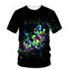 Baby Clothes 3D Print Fun Rubik's Cube Children's Clothing T-Shirt Boys Casual T-Shirt Short Sleeve Children Summer Clothes