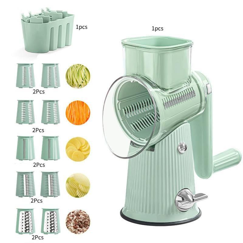 Multi Functional Vegetable Cutter Roller Meat Grinder Home Anti Hand Injury