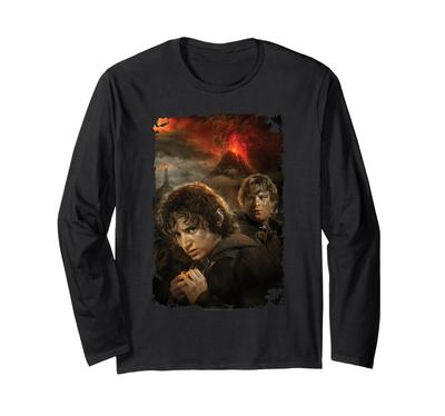 Lord of the Rings Frodo and Sam Poster Long Sleeve T-Shirt