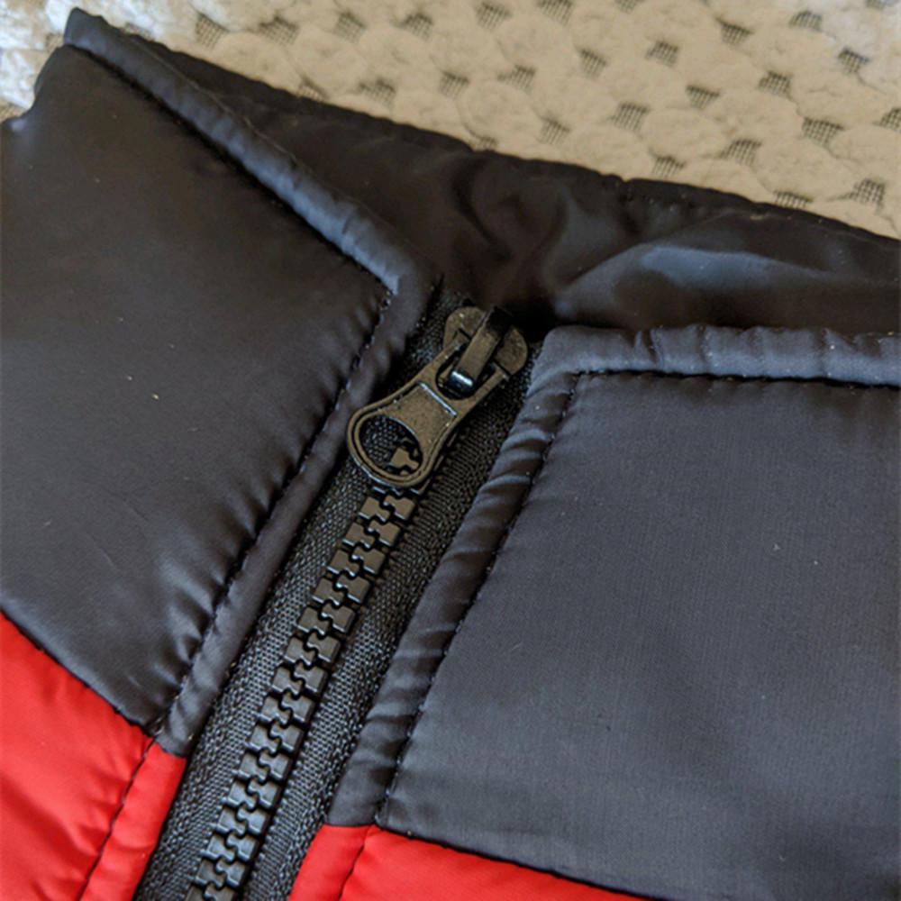 Jachetă din bumbac pentru cățeluș Vestă pentru animale de companie Waterpoof Câine haine calde Pet Pisică costum de schi haine de iarnă