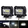 LED Work Light, 60W, Narrow Beam, Waterproof, IP67, 6000K, 12V/24V, Square Shape, White, Dustproof & Shockproof, Safego Floodlight, for Trucks/Tractor