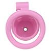 FRRK ABS Resin Pink Chastity Cage 3D Print Plastic Cage Male Chastity Device Penis Lock BDSM Chastity Lock Fetish Sex Toys
