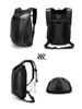 Motorcycle Helmet Backpack, Waterproof Hard Shell Riding Bag, KTM Style
