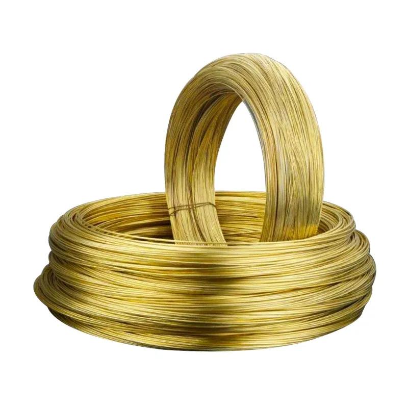 

10Meters/Roll H62 Brass Wire Rod Diameter 0.3 0.4 0.5 0.6 0.8 1 1.5 2 2.5 3 4MM Brass Rope Brass Cable 0.3MM