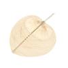 Chinese Style Handmade Palm Leaf Woven Hand Heart Shaped Mosquito Repellent Fans