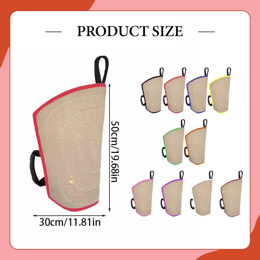 Dog Bite Sleeve Equipment Abrasion Resistant Arm Sleeve Canine Protection for Dog Training Sessions