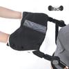 Winter Windproof Baby Stroller Gloves - Thick Wool, Velvet-Lined, Coldproof