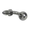 Adaptor Fiting Banjo 90 Grade pentru Furtun de Frână din Oțel Inoxidabil 3/8" 10mm AN3 Pentru Harley Touring Road King FLHX FLHT Sportster