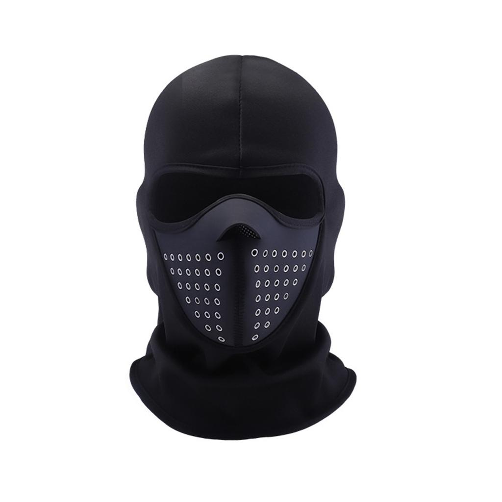Motorcycle Face Mask: Breathable, Elastic, Warm, And Windproof, Suitable For Driving And Climbing.