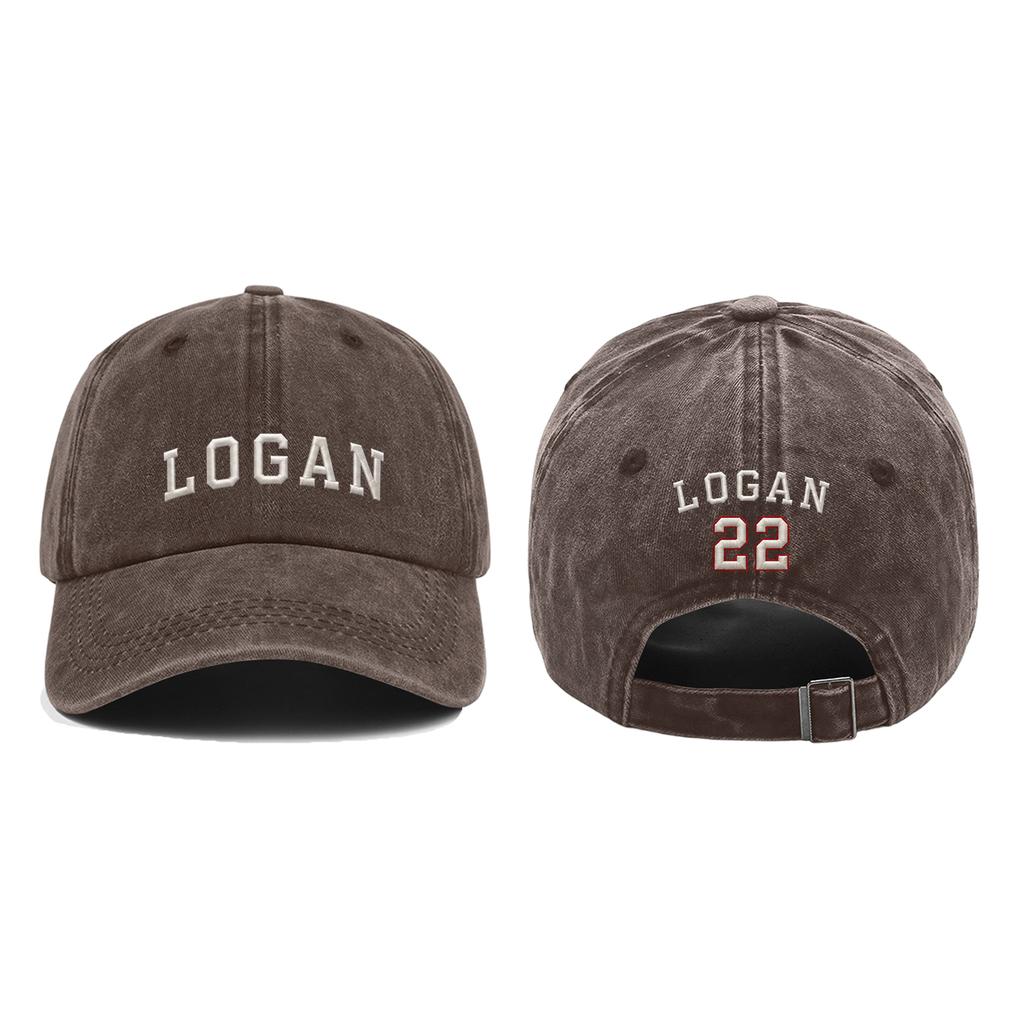 Vintage Washed Cotton Baseball Cap Adjustable Soft Top Distressed Retro Style Embroidered Logo Casual Outdoor Hat for Everyday Use