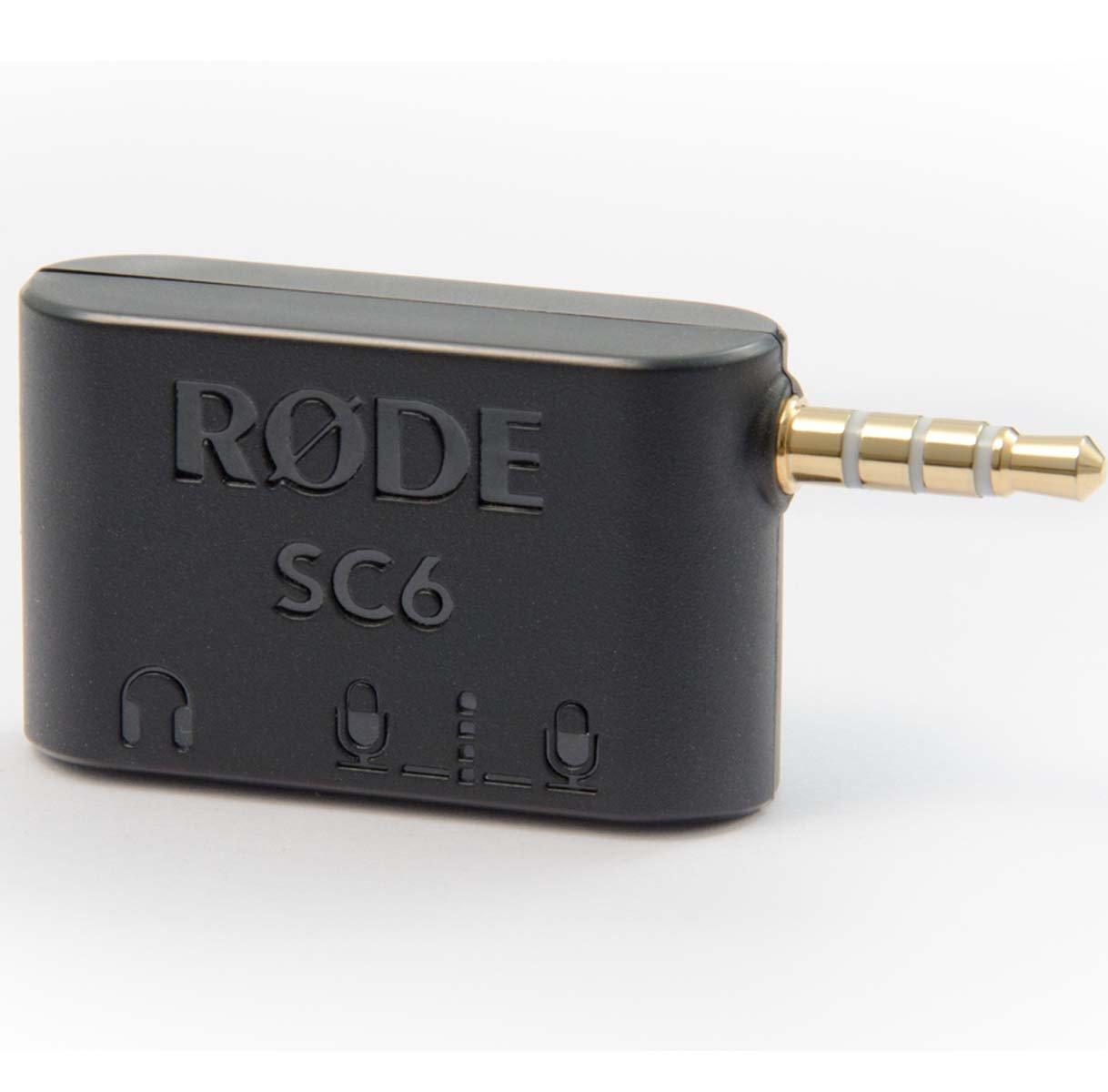 

RODE SC6 Dual TRRS Input and Headphone Output for Smartphones (Official Japanese Product)