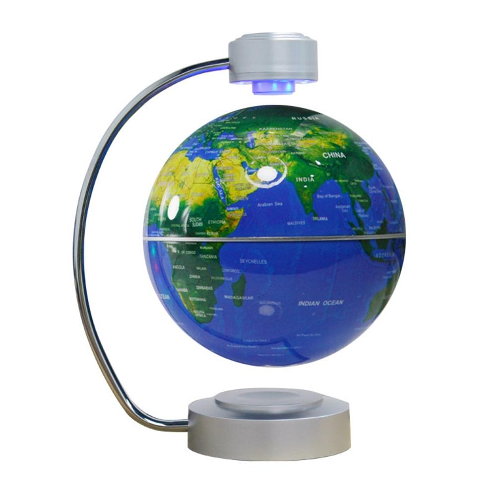 Globo a Levitazione Magnetica High-Tech da 8 Pollici con Luce LED Globo Galleggiante Elettronico per Bambino Decorazioni per Camera da Letto di Casa Regali di Natale