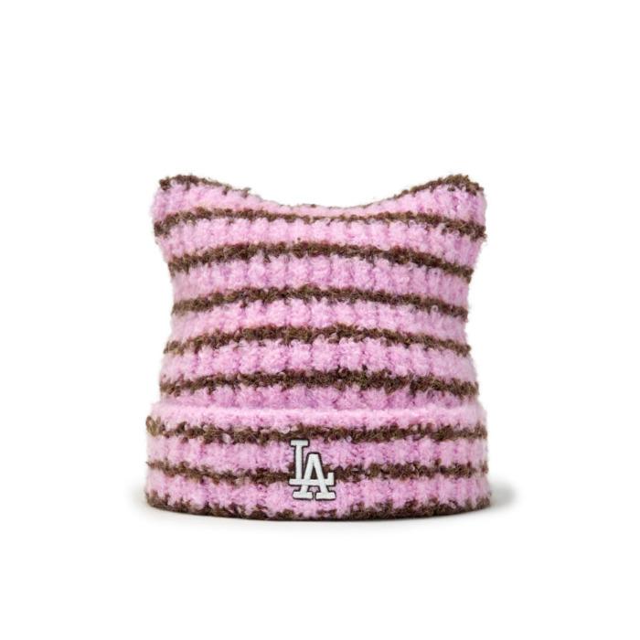 MLB Stripe Miyaong Beanie LA Dodgers
