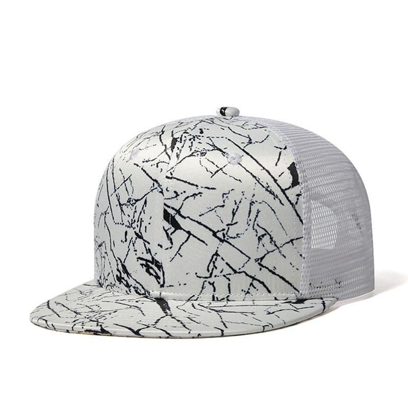 Mesh Breathable Summer Sports Flat Brimmed Cap Sunshade Leisure Hat