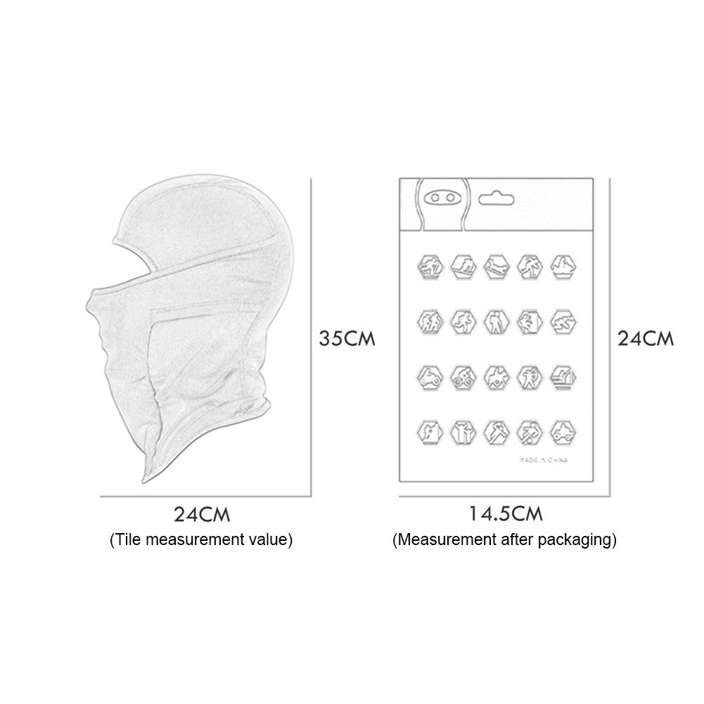 Winter Warm Balaclava Hat Kid Elastic Breathable Ski Full Face Mask Neck Cover Windproof Helmet Liner Hood Cap for Outdoor Sport