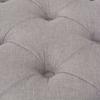 VidaXL Banc Lin Bois solide 150x40x48 cm Gris foncé