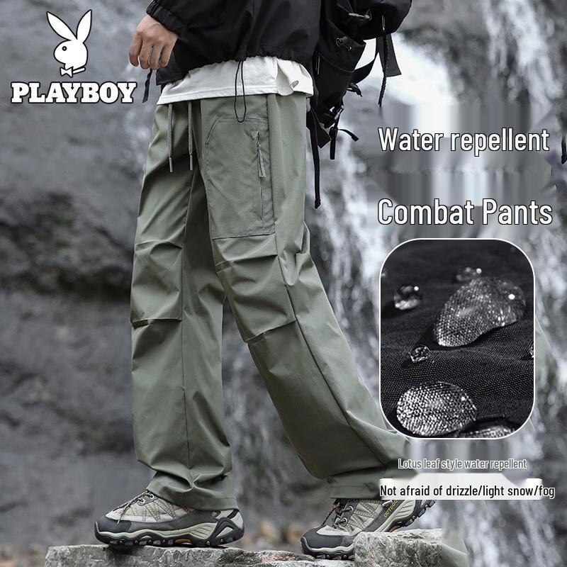 PLAYBOY Men s American Style Windproof Waterproof Cargo Pants 2XL