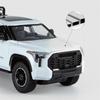 1:24 Tundra Pickup Toys Cars Model Alloy Diecast Doors Opened Sound Light Truck Off Road Vehicle Toys