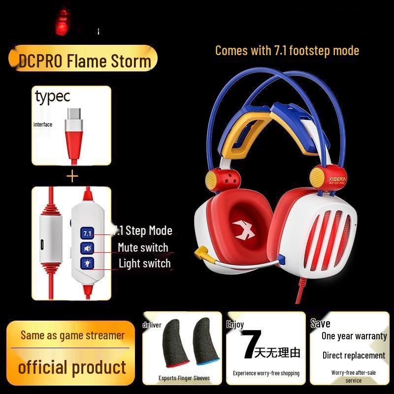 E-sports 7.1 Gaming Headset for PC and Mobile - Second Gen