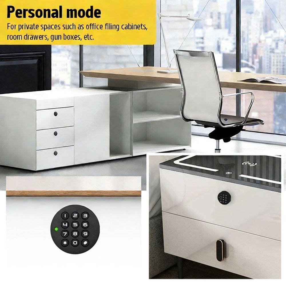 Keyless Design Security Cabinet Lock Smart Combination Code Lock Electronic Lock  Security Cabinets