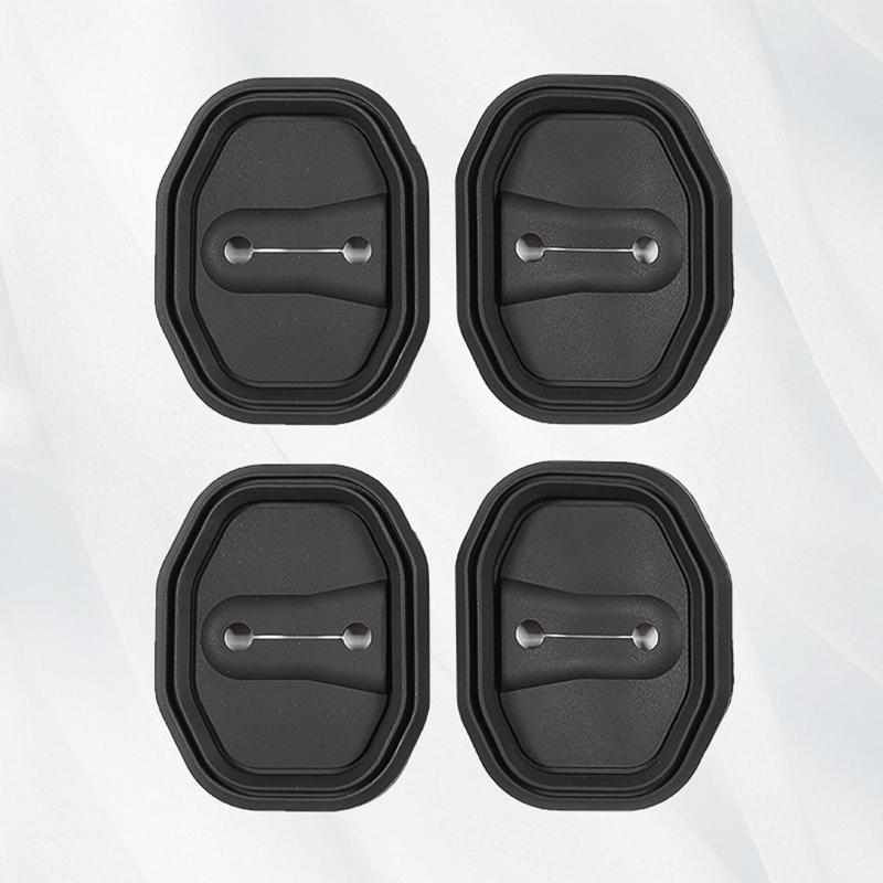 For BMW X3 G45 2025 Door Lock Covers Shock-absorbing Protective Sleeves Anti-collision Stickers Automotive Interior Accessories