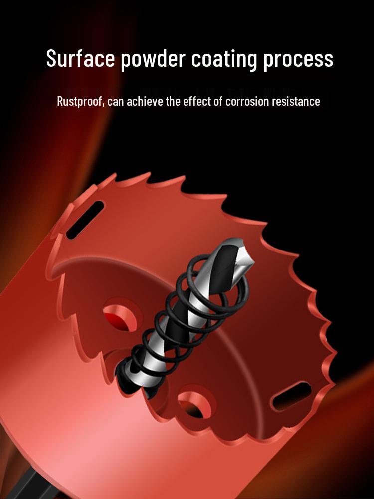 Bimetal Multifunctional Hole Saw for Wood, Gypsum, Metal & Plastic