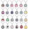 New Tree Of Life Aromatherapy Necklace Stainless Steel Essential Oil Diffuser Amulet Perfume Locket Pendant Women Jewelry Gift